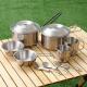 304 Stainless Steel Outdoor Multifunctional Multi Person Camping Picnic Set