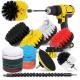 23 PCs drill brush home depot for kitchen cleaning , drill brush power scrubber for car wash