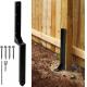 Metal Frame Heavy Duty Post Support Stake Fixer for Broken Wood Fence