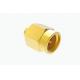SMA Male Gold Plated RF Coax Plug  for 2#Semi-rigid/Semi-flexible Cable