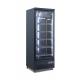 Single Door Upright Display Refrigerator Freezer Air Cooling For Supermarket