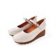 S279 Spring All-Match Leather Toe Cap Platform Sandals With Enhanced Temperament, Hand-Woven Breathable Women'S Shoes