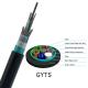 Black MDPE Jacket GYTS 96 Core Fiber Optic Cable Outdoor Duct Optical Fiber