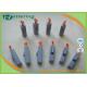 21G Orange Colour Automatic Button Type Safety Blood Lancet Sterile Blood Sample Needle Asepsis Blood Collector