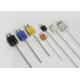 Nickel - Plated Iron Thermocouple Components RTD ConnectorApproved CE