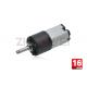 Gear Ratio 864 / 1 6V Micro dc worm gear motor With Planetary Reducer
