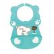 BPA Free Soft Silicone Baby Bibs Lightweight For Small Kids Easily Wipes Clean