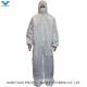 CE Cat 3 Type 5 6 Anti-Static En1149 Microporous Disposable Coveralls with Bootscover