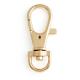 11mm Gold Dog Hook Bag Purse Hardware Swivel Hook Calsp for Custom Lobster Clasp Claw Swivel Snap Hook