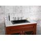 Durable Stylish Bathroom Sink Countertop , Granite Bathroom Vanity Rectangular Undermount