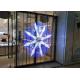 60 Transparent Rgb Glass Window LED Display 1200cd for building wall