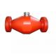 Casting High Manganese Steel Single Flow Valve For Well Drilling API Certification