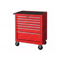 Side Push Handle Tool Chest Cabinet Combo Stainless Steel 7 Drawer On Wheels