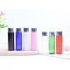 100ml Plastic Lotion Pump Bottles Pet Material With Anodized Aluminum Cover