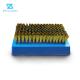 16mm Length  Flexo Printing Machine Parts , ISO Copper Wire Brush