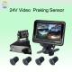 4 Sensors Backup Reversing Sensor Connect with Rearview Camera System for Truck