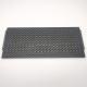 IC Packaging Jedec IC Trays Surface Resistant Black Color 7.62mm Height