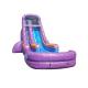 Home Big Party Kids Inflatable Water Slide Blue Purple Outdoor Playground Slide