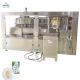 Canned coconute milk juice filling seaming machine with cold glue labeling machine line