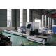 4KW CNC Cut Machine , Metal Tube Laser Cutting Machine 6000mm 1500 Kg