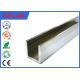 6063 / 6061 Aluminum Architectural Channel U Shaped Anti Corrosion Resistant