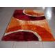 Line Colorful Shining Polyester Silk Soft Shaggy Carpet Made In China Rug