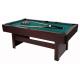 7FT promotion Pool Game Table with wood billiard table auto ball return