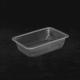 160 X 110 X 40MM PP Disposable Plastic Tray Transparent Clear Plastic Rectangular Tray