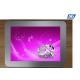 Frameless Crystal LED Light Box , Magnetic Acrylic Led Frame High Lighting