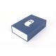Rigid Cardboard Cosmetic Packaging Boxes Magnetic Closed  Foldable 1.5mm Thickness