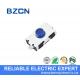 Silica Gel Blue Color Mini Push Button Switch PCB Tactile Switch With Long Travel