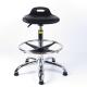 Hydraulic Height Adjustable Swivel ESD Cleanroom Chairs With Anti-static Polyurethane Seat