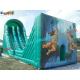 Hot Giant Rent Inflatable Slide / Tarzan Inflatable Zip Line Slide Slip Game For Sports