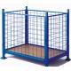 Easy Operation Security Cages For Storage , Warehouse Storage Cages Rust Free Wheels
