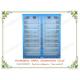 OP-1104 Guangzhou Manufacturer Double Glass Doors Multi Shelves Air Cooling Refrigerator