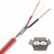 24awg ExactCables Fire Heat Resistant Twisted Pair Fire Alarm Cable for Internal Wiring