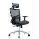 2D Headrest Mesh Back Desk Chair , 250lbs Swivel Computer Chair