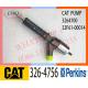 C4.2 common rail fuel injector 10R-7951 fuel injector 32F61-00014 326-4756 for 312D excavator
