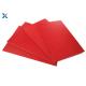 ISO FCC Red Coloured Acrylic Sheet Extruded Plexiglass Board