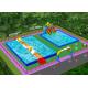 Waterproof Outdoor Inflatable Amusement Park Project  For Adults