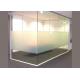 High Grade Decorative Tempered Glass / Frosted Toughened Glass With Smooth Pattern
