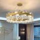 110V 240V E12 E14 Brushed Stainless Steel Chandelier Lighting For Dining Room