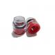 Mini Red 14 Mm Microduct Connectors Microduct End Caps POM Locking Clip