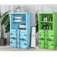 High Shipping Container Furniture 2 Door Storage Shoe Cabinet / Bookshelf