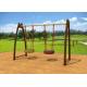 Playground Childrens Outdoor Swing Sets , Safety Outside Swing Sets KP-G003