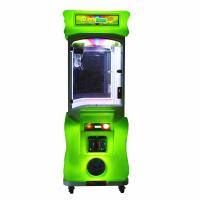 Green Super Box 3 Claw Arcade Machine Stable 1 Player Toy Catcher Machine