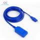 High Frequency Electrosurgical Plate Cable 3m Blue TPU Material