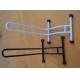 white color aluminum materials Bike parking Stand