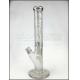 Clear Glass Smoking Pipes Hookah Straight Tube 12Inch