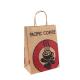 Eco Recyclable Brown Craft Handle Paper Bags Food Packaging